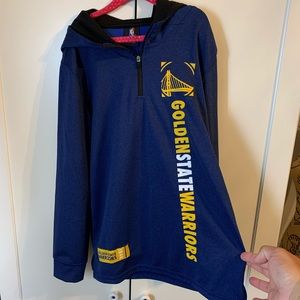 NWT Boys’ NBA Golden State Warriors Zipper Shirt